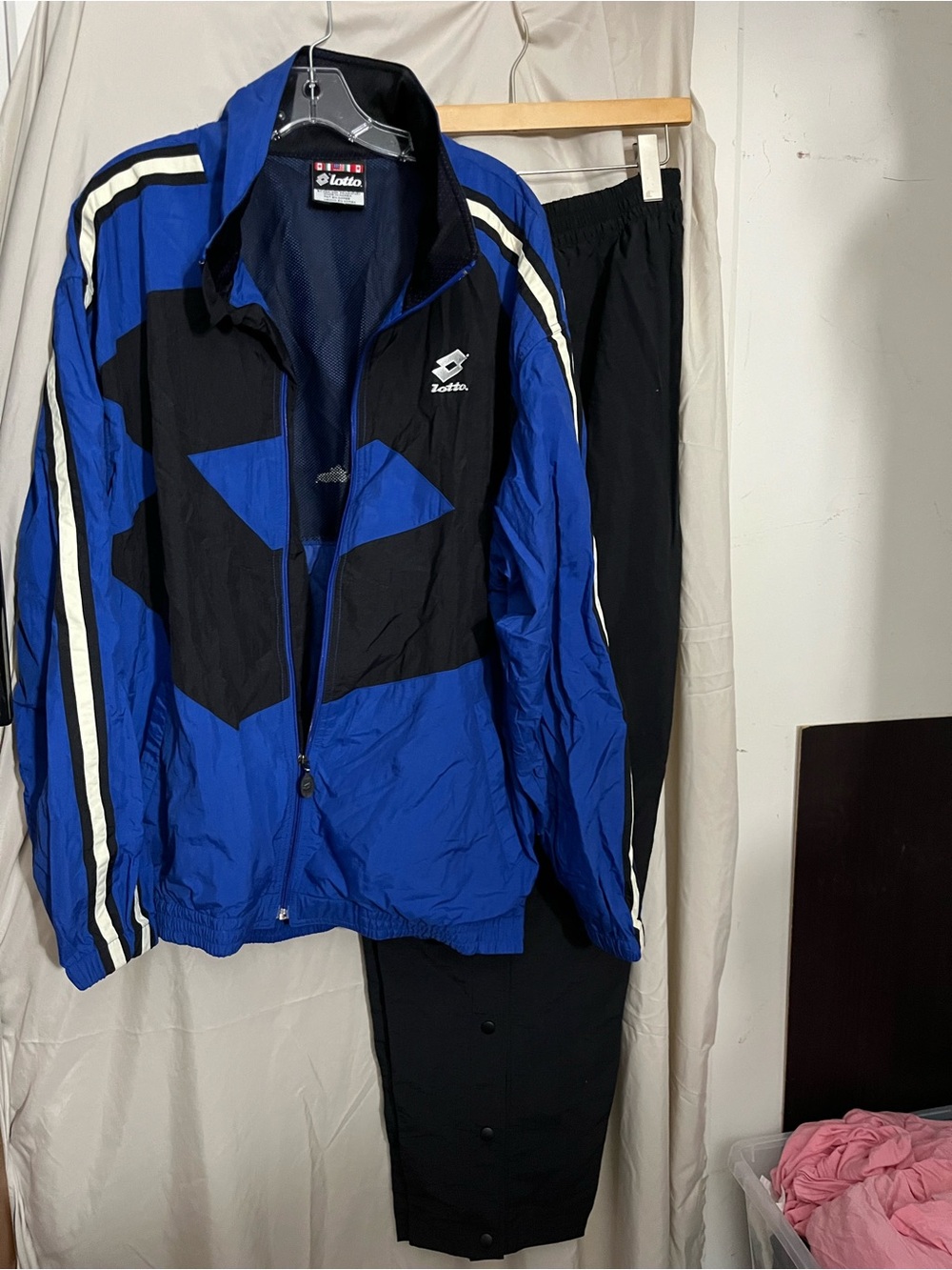OTTO Men's Blue and Black Track Suit